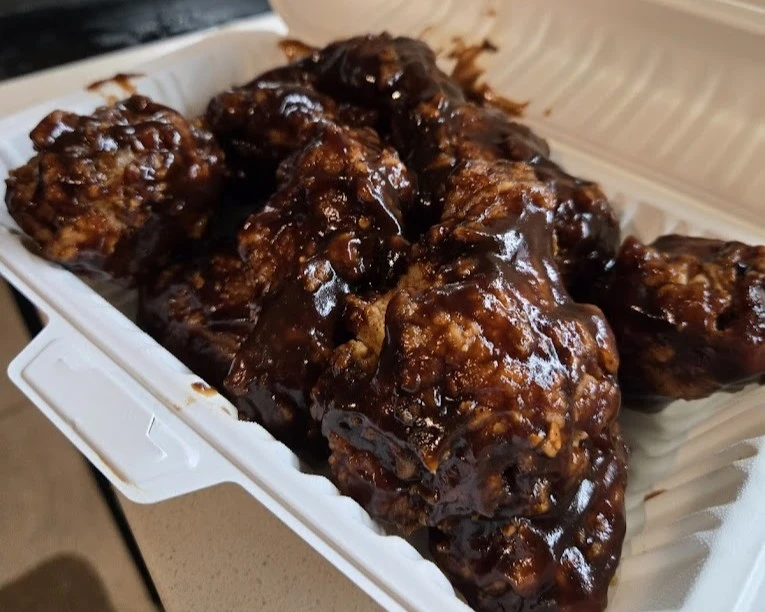 Delicious chicken tenders at Wing Crafters London